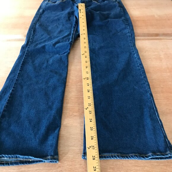 Levi's Classic Jeans Women 31 Blue Mid Rise Straight Leg Stretch Outdoor 18228 - Picture 8 of 13